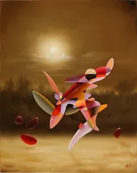 Buy Surrealism Oil Painting Uniquely Signed 50x40cm  Reflection  Andrey Shcheglov • 1,244.15£