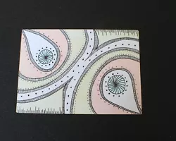 Buy The Wonky Eyes Abstract Original ACEO Art Card Mixed Media Mini Artwork • 2.49£