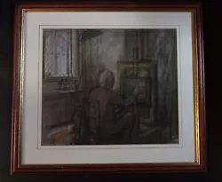 Buy E Payne Signed Pastel Picture Dated 1955 Original Interesting Studio Picture • 25£