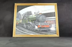 Buy Original Railway Painting GWR 'King John' At London Paddington - KPC • 0.99£
