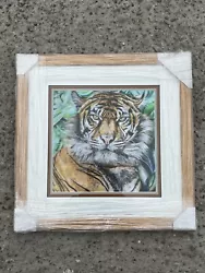 Buy Beautiful Original Framed Tiger Artwork By Lisa Ann Watkins • 40£