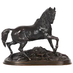 Buy “Cheval Libre” (Free Horse) French Bronze Sculpture After Pierre Jules Méne • 6,157£