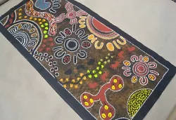 Buy SHARON TURNER  150 X 70 Cm Original Painting - Aussiepaintings Aboriginal Art • 342.56£
