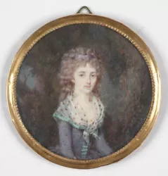 Buy Louis Lie Perin-Salbreux (1753-1817)  Young Lady  Important Miniature, 1780s (m) • 6,174.94£