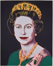Buy Andy Warhol The Queen Giclee Canvas 12 X16   Print Paintings Poster  • 18£