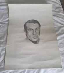 Buy Original Pencil Portrait Drawing US Actor - Gary Cooper ( Five Others Available) • 20£