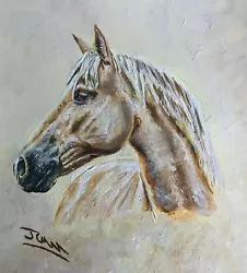 Buy Original Oil Painting Of A Show Horse - John Green Fine Arts • 21£