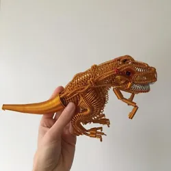 Buy Wire T-rex Dinosaur Sculpture Copper/bronze • 15£