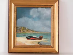 Buy  Sea Bay  Hand Painting Drawing, Oil On The Canvas, Art Picture, Signed • 49£