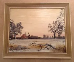 Buy Neil Spilman Original Oil On Board Painting Landscape Signed Dated 77 Picture • 645£