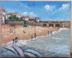 Buy Contemporary British Impressionist Oil Painting. St Ives, Signed, Certified. • 0.99£