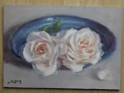 Buy Original Artwork Oil Painting, Still Life, Flowers, Carnations. • 25£