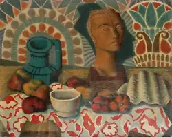Buy Laurent Marcel Salinas, Egyptian Still Life With Bust, Oil On Canvas • 48,218.50£
