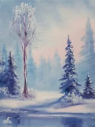 Buy Winter Felicity, Ukrainian Artist Original Oil Painting Art Gift Decor • 24.60£