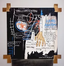 Buy Jean-Michel Basquiat (Handmade) Acrylic Painting Signed And Sealed 60x60 Cm. • 798.63£