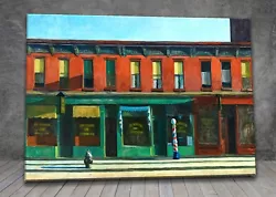 Buy Edward Hopper Early Sunday Morning CANVAS PAINTING ART PRINT 1331X • 3.96£