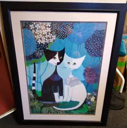 Buy Rosina Wachtmeister Painting - Pair Of Cats • 10.50£