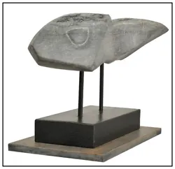 Buy Adolph Dioda Original Hand Carved Marble Sculpture Fish Animal Wildlife Artwork • 2,321.79£