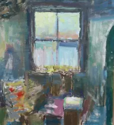 Buy Original Watercolour - Studio Interior By Alan Thomas • 9.95£