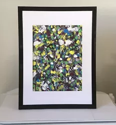 Buy Abstract Cotton.  Original Acrylic Painting With Frame • 12.60£