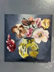 Buy Flowers In Oil Paint 10x10in • 17£