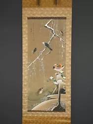 Buy Nw5949 Hanging Scroll  Mandarin Ducks  By Ito Jakuchu (Mid-Late Edo Era) • 615.70£