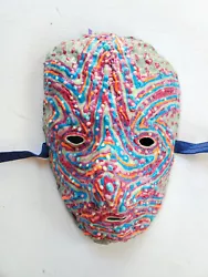 Buy Mask/Wall Art/Sculpture  By Anthony Saldivar - One Of A Kind  Glows In Dark • 63.67£