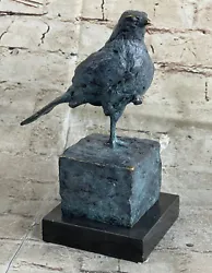 Buy Metal Pigeon Or Dove Bird Statue Figure Garden Yard Decor 100% Solid Bronze Art • 107.41£