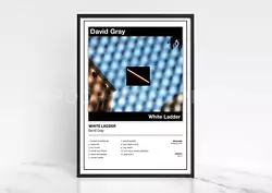 Buy David Gray Ladder Album Single Cover Poster / Music Christmas Gift • 8£