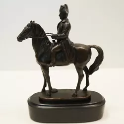 Buy Statue Horse Napoleon French Style Bronze Signed Sculpture • 116.27£