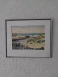 Buy Original Watercolour By  May O-Shea Silver Mine Stream Clovelly 1977 Framed • 50£