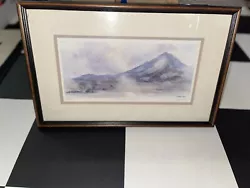 Buy Limited Edition J.Strutley Moel Siabod Snowdonia Water Colour Lithograph 201/250 • 20£