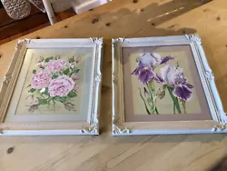 Buy Pair Of Original Watercolours In Frames By Local Artist. • 90£