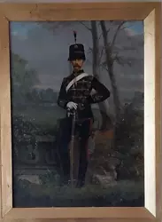 Buy Original Antique Military Oil Painting • 550£