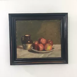 Buy Antique Framed Original Still Life Dutch Oil Painting Fruit Bowl Scene  • 120£