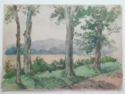 Buy Original Lanscape Watercolour - Lewes 1937 • 25£
