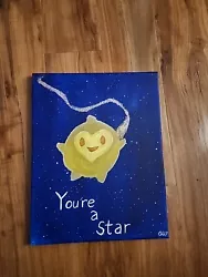 Buy Star Wish Disney Movie Acrylic Painting You're A Star 11×14 Glitter  • 24.90£