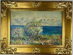 Buy Claude Monet (Handmade) Oil On Canvas Painting Framed Signed And Stamped • 944.99£
