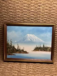 Buy Mt. Rainer Oil Painting By Scott 80‘ • 70.45£
