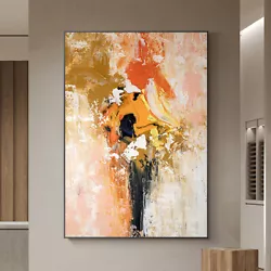 Buy Mintura Handpainted Texture Abstract Oil Paintings On Canvas Wall Art Home Decor • 45.55£
