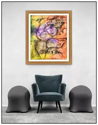 Buy Alexandra NECHITA Original ACRYLIC PAINTING On CANVAS Cubism Signed Art LARGE • 37,609.79£