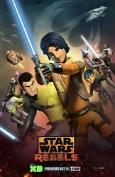 Buy Star Wars Rebels 2 Poster Or Canvas Picture Art Movie Car Game Film A0-A4 • 35£