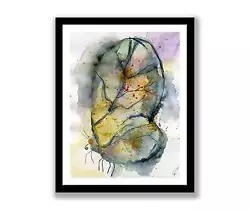 Buy  Butterfly - Watercolour Abstract Painting Unique Gift (Print) ID : 404 • 4.99£