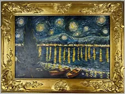 Buy Vincent Van Gogh (Handmade) Oil On Canvas Painting Framed Signed And Stamped • 944.99£