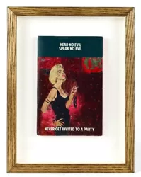 Buy Hear No Evil, Speak No Evil - Connor Brothers (2020) Hand Painted Framed Book • 1,600£