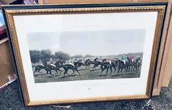 Buy Vintage Print Horse Racing McQueen's Racings Turf Favourites 1887 • 50£