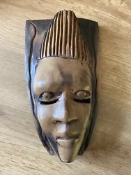 Buy West African Tribal Wood Mask Hand Crafted • 18£