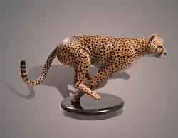 Buy BRONZE  The Cheetah  Amazing Detail!!! Limited Edition SCULPTURE By BARRY STEIN • 6,306.98£