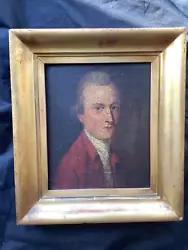 Buy Small Antique Portrait Oil Painting Of A Gentleman Georgian • 1.20£