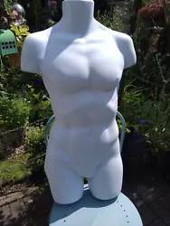Buy Fabulous 3D Male Torso White Plastic Wall Sculpture • 109.99£